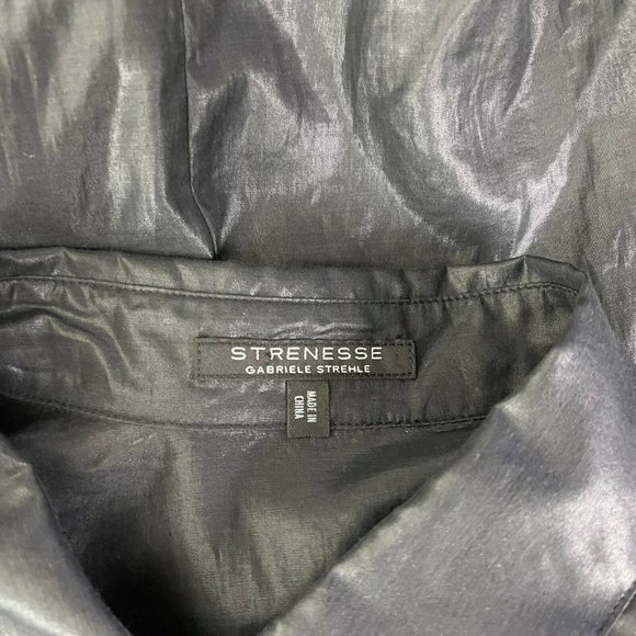 Strenesse Gabriele Strehle Button Up Blouse Top - Picture 10 of 12